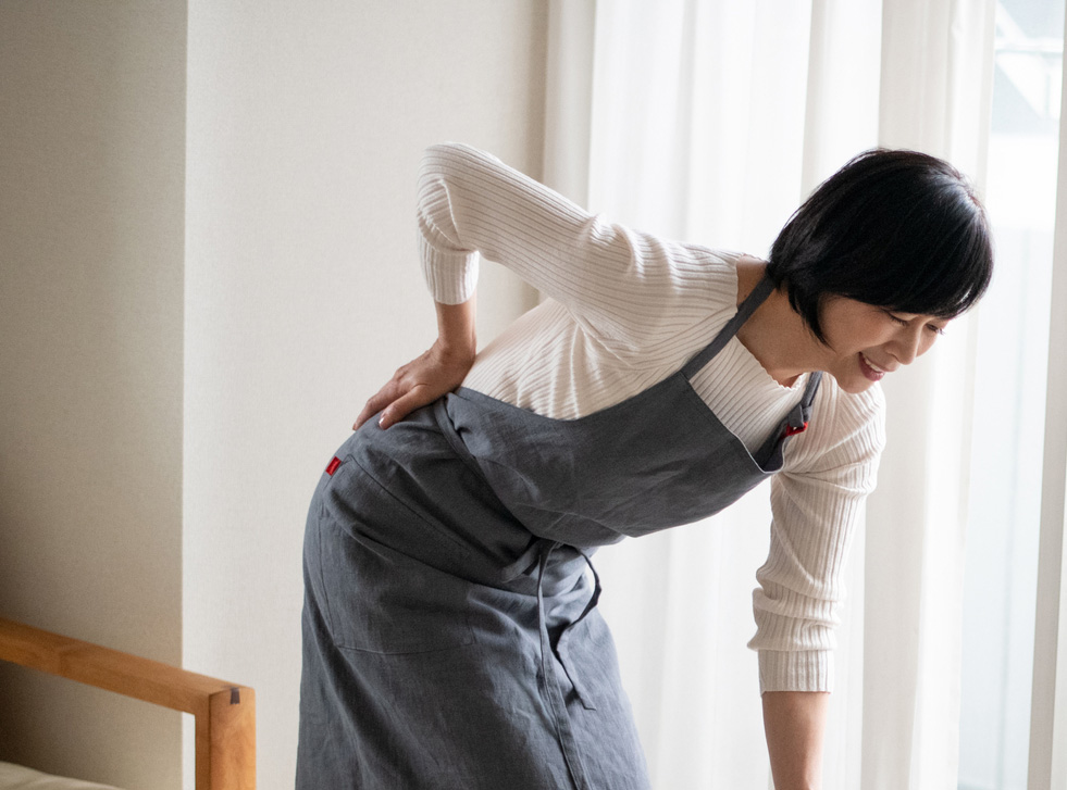 冷え性や腰痛などの不調を解消したい